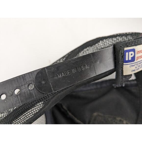 Vtg RYDER Brakes Mechanic Trucking Patch SnapBack Trucker Cap Hat Mesh USA - Picture 12 of 12